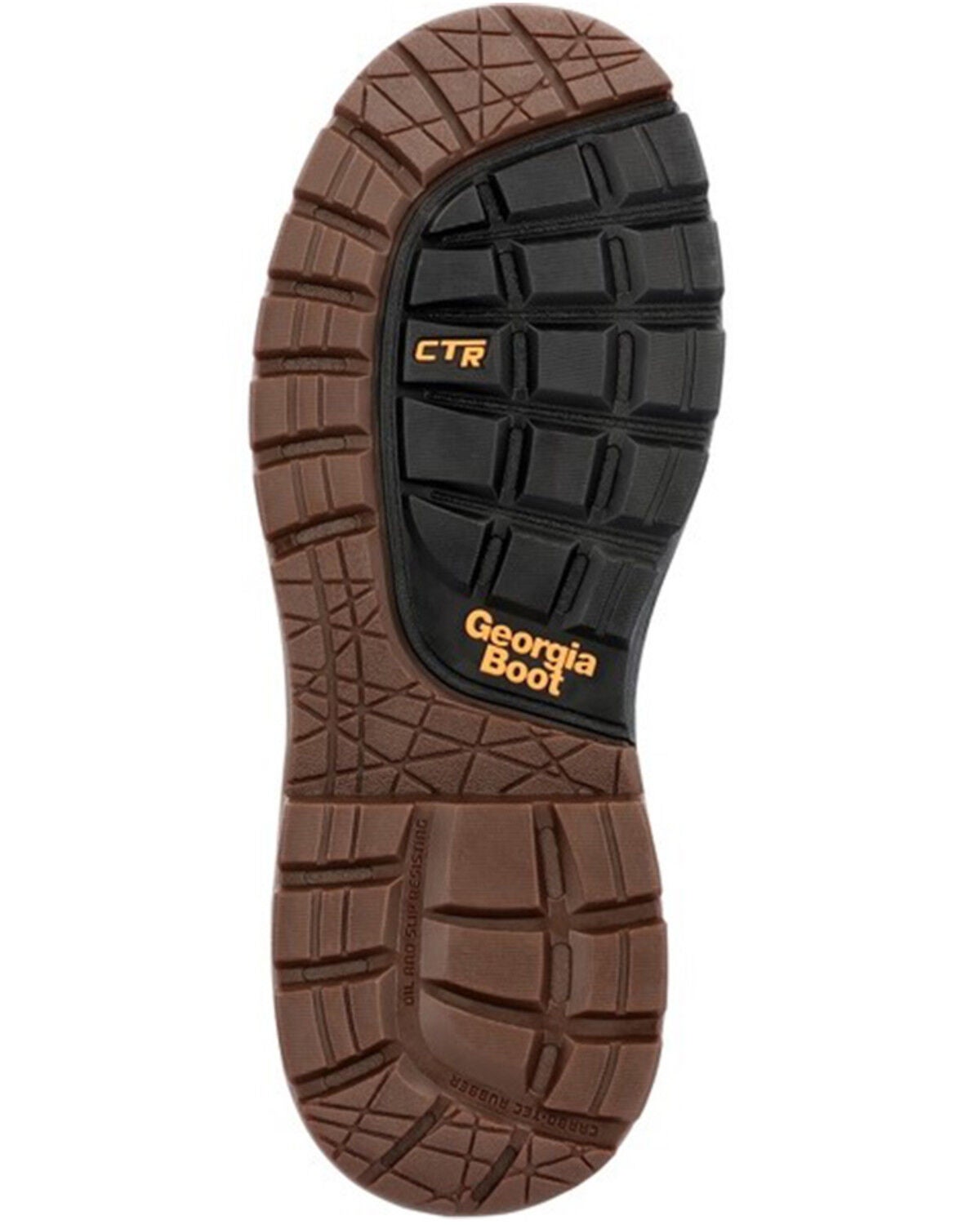 Image #7 - Georgia Boot Men's OT 6" Waterproof Work Boot - Composite Toe, Brown, hi-res