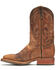 Image #3 - Double H Men's I.C.E. Saddle Vamp Western Work Boots - Broad Square Toe, Tan, hi-res