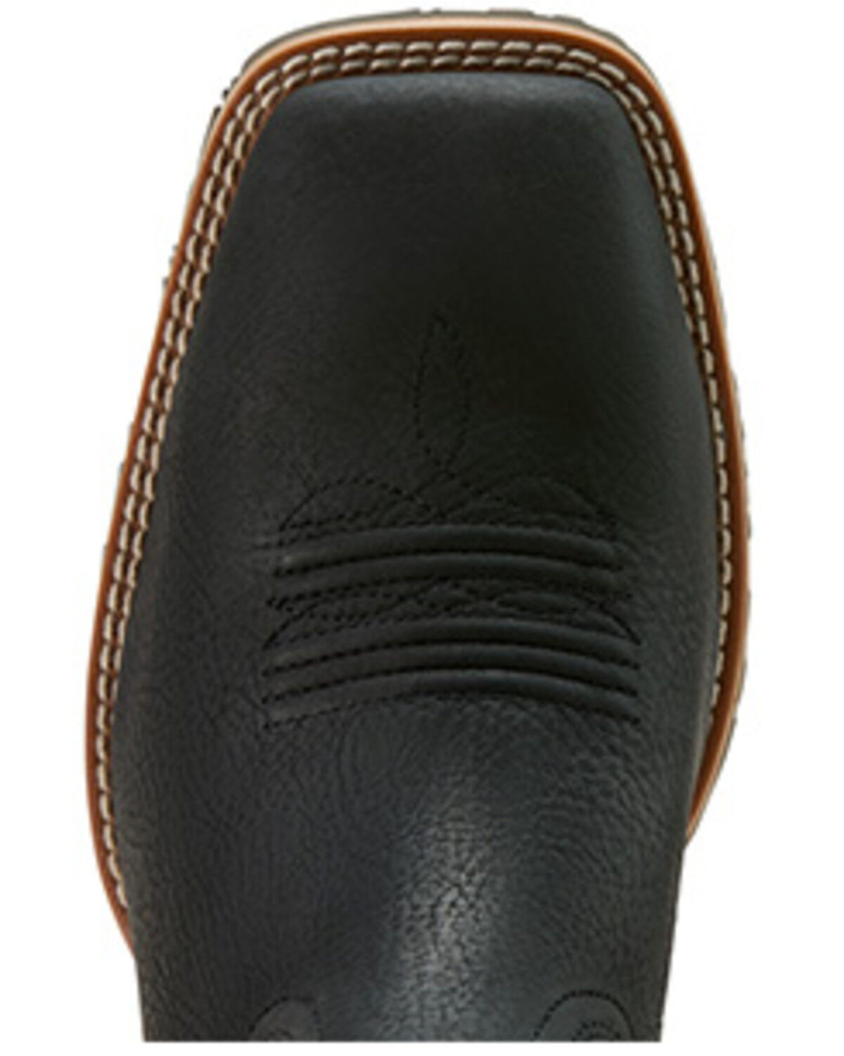 Image #4 - Ariat Men's Hybrid Rancher Western Boots - Broad Square Toe, Black, hi-res