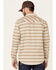 Cody James Men's FR Tan Striped Long Sleeve Work Shirt , Tan, hi-res