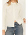 Image #3 - Shyanne Women's Floral Embroidered Long Sleeve Button-Down Western Shirt, Off White, hi-res