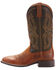 Ariat Men's Rustler Brute Western Boots - Broad Square Toe, Brown, hi-res