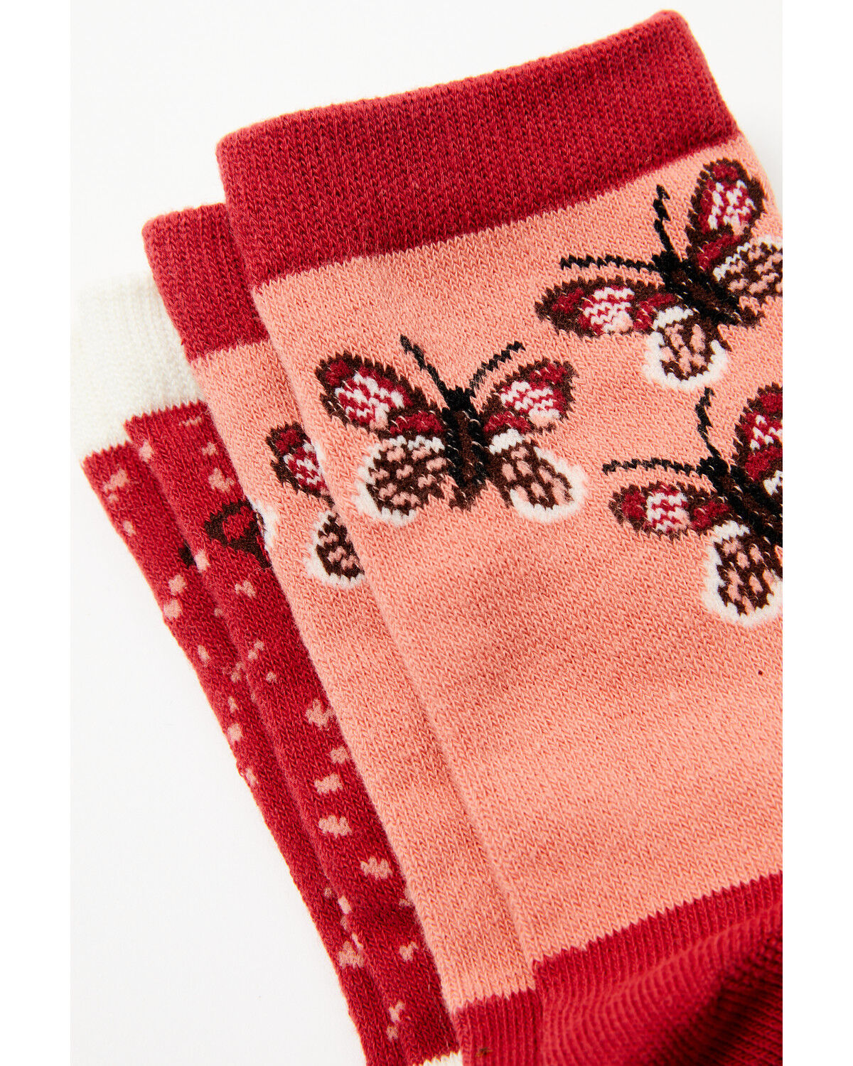 Image #3 - Shyanne Girls' 2-Pack Novelty Crew Socks, Pink, hi-res