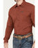 Image #3 - Kimes Ranch Men's Linville Long Sleeve Button Down Shirt, Heather Red, hi-res