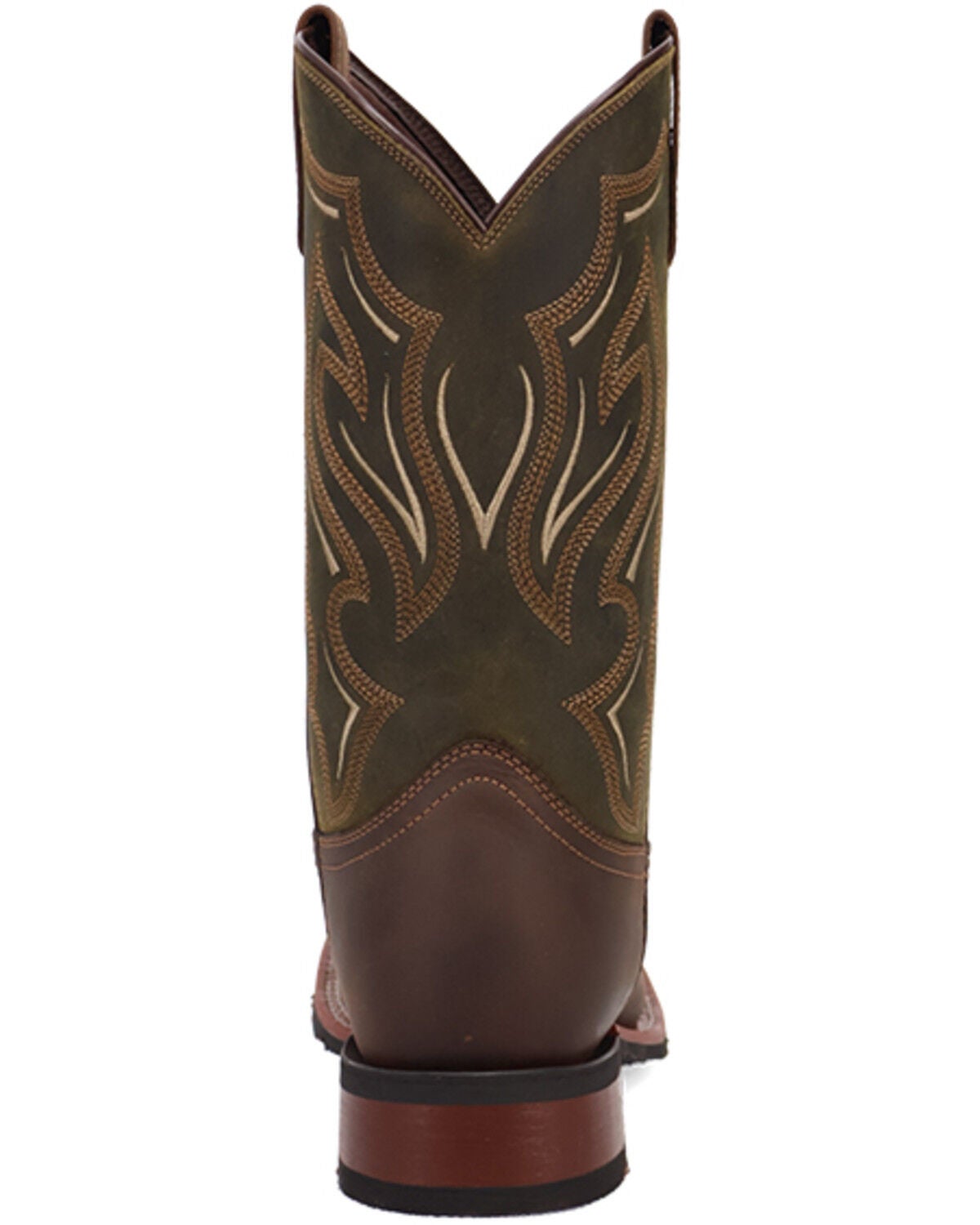 Image #4 - Laredo Men's Trailblazer Performance Western Boots - Broad Square Toe, Brown, hi-res