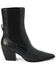 Image #2 - Matisse Women's Keith Western Booties - Snip Toe, Black, hi-res