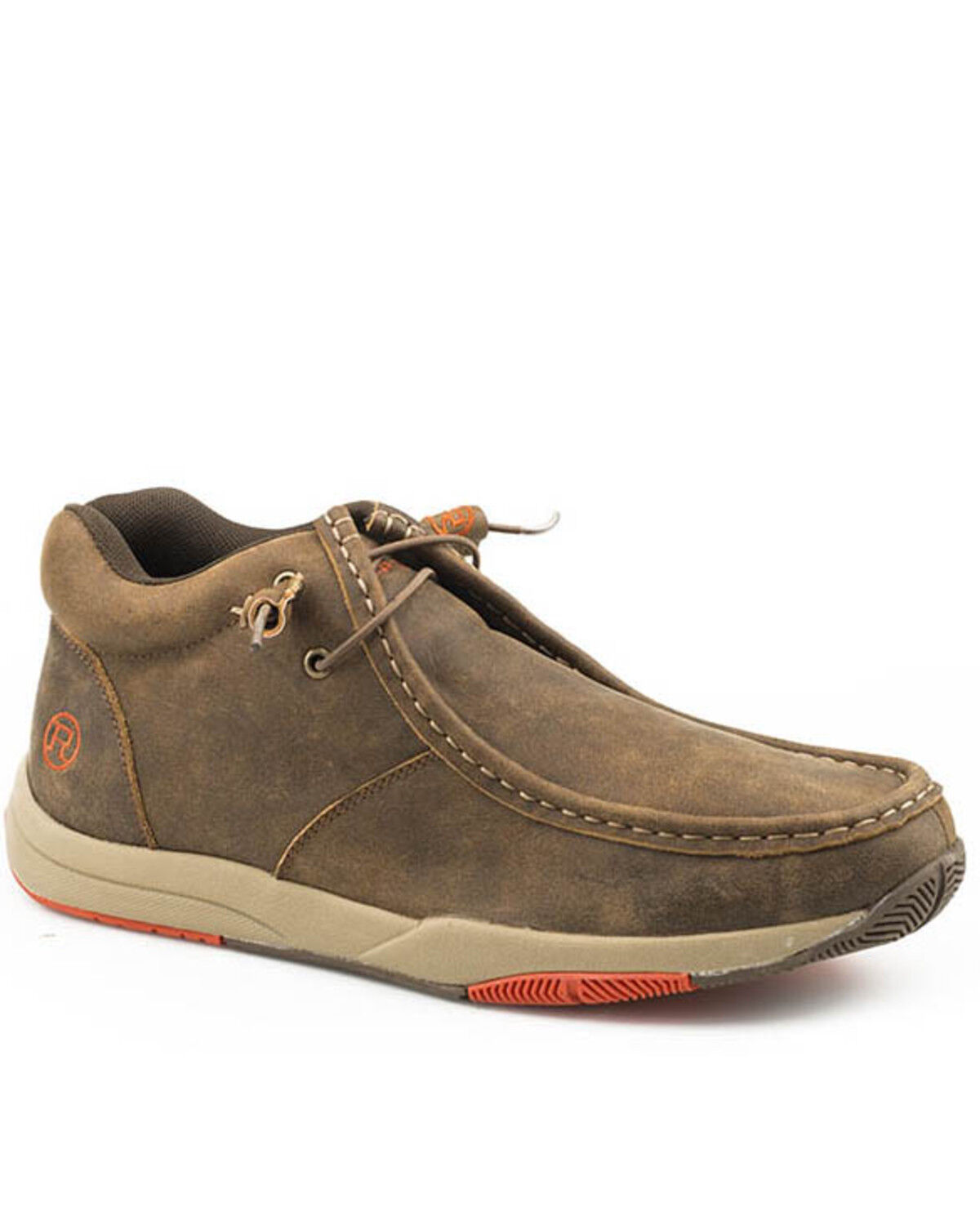 Image #1 - Roper Men's Clearcut Shoes - Moc Toe, Tan, hi-res