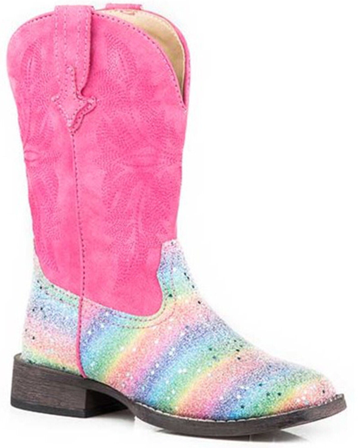 rainbow western boots