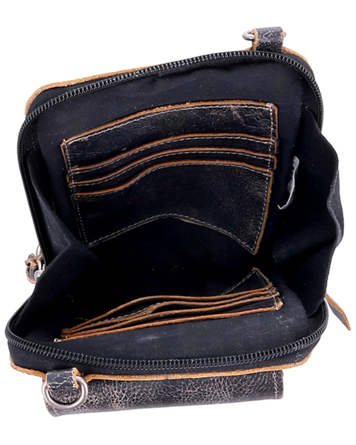 Image #4 - Bed Stu Women's Alelike Crossbody Bag, Black, hi-res