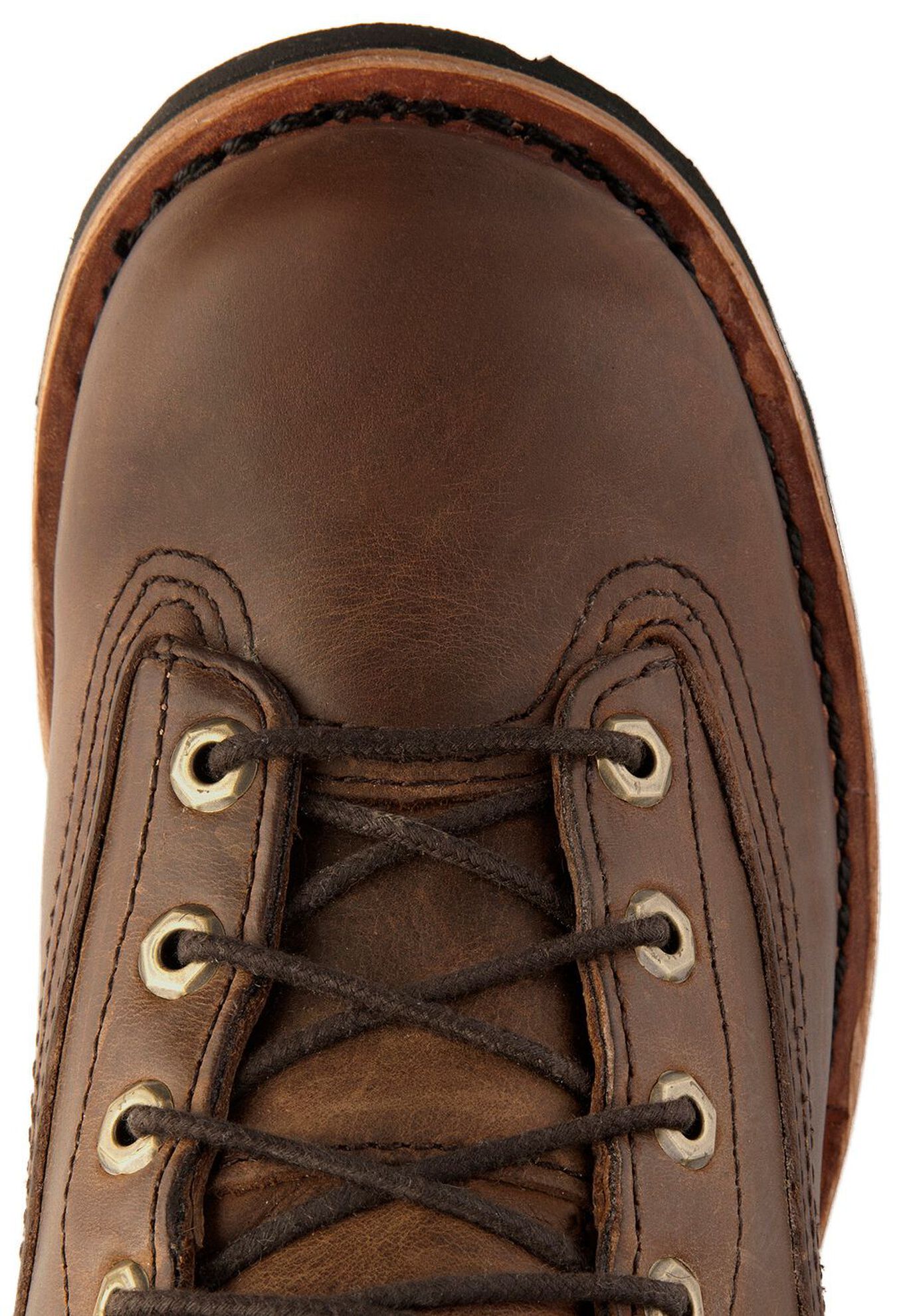 Image #6 - Chippewa Waterproof 8" Logger Boots - Plain Toe, Bay Apache, hi-res