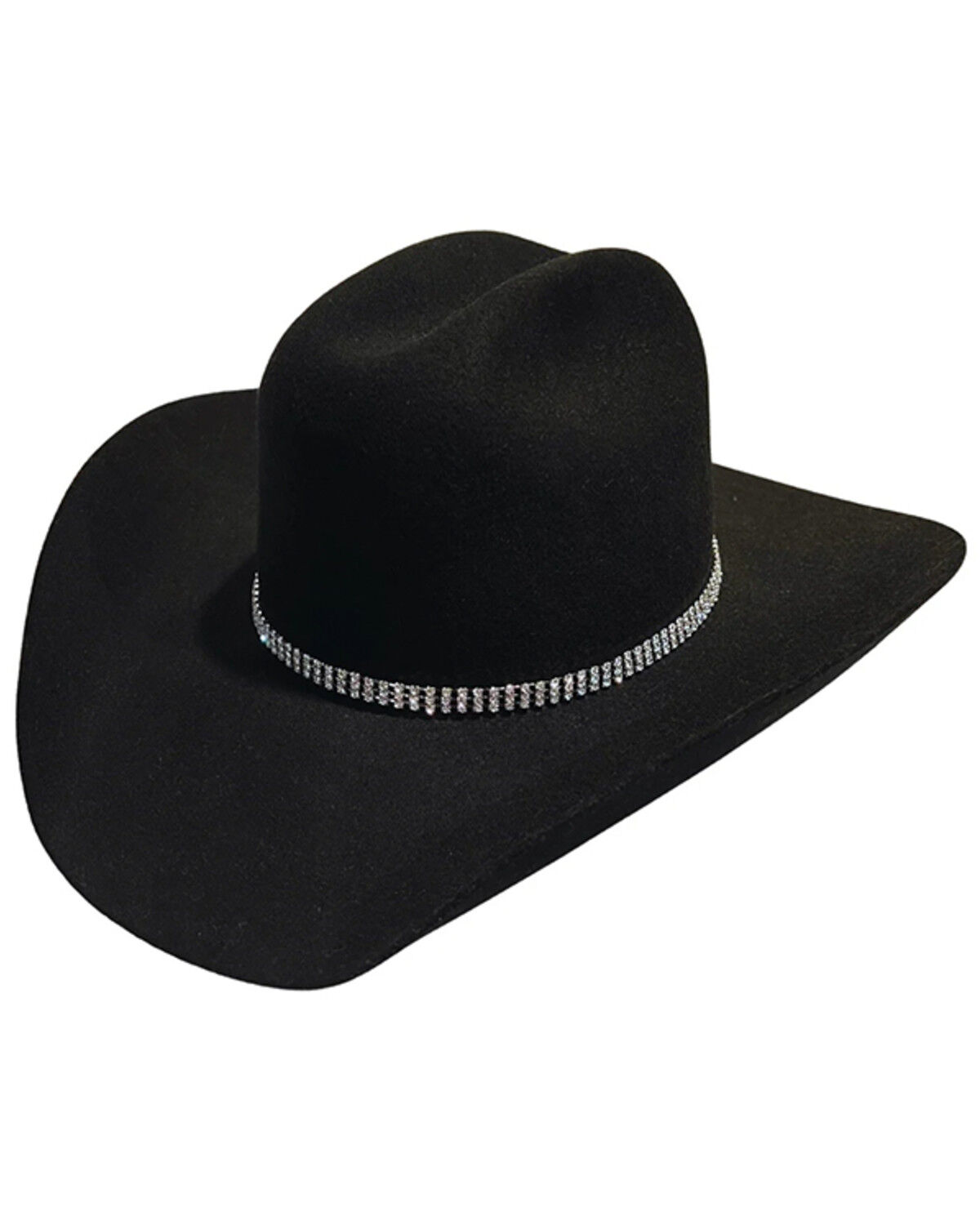 Image #1 - Austin Accent Women's Crystal Hat Band, Silver, hi-res