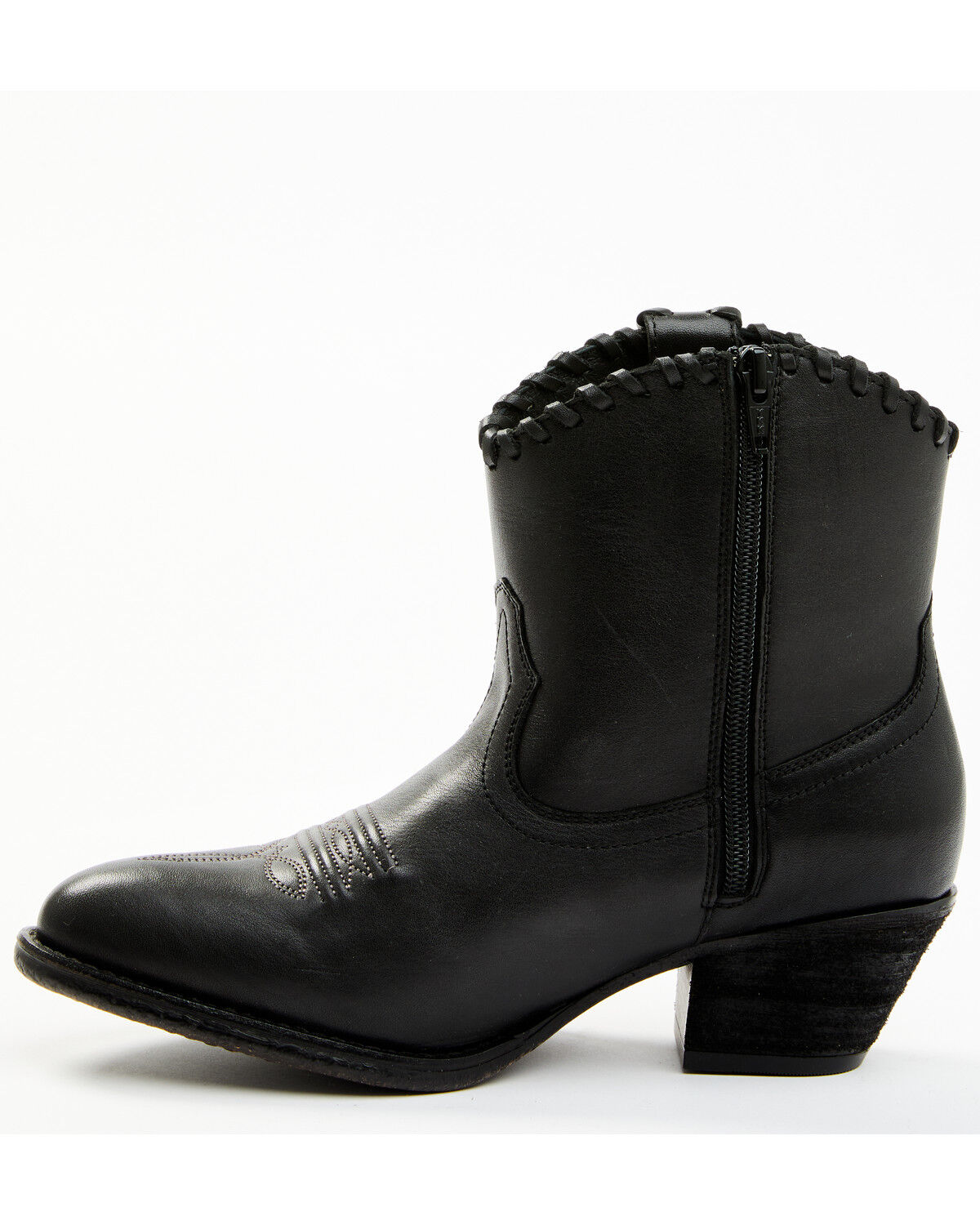 Image #3 - Shyanne Women's Sawyer Dolly Western Fashion Booties - Round Toe, Black, hi-res