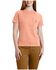 Image #1 - Carhartt Women's Relaxed Fit Lightweight Short Sleeve Pocket Tee, Light Pink, hi-res