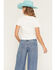 Image #4 - Goodie Two Sleeves Women's Dolly Guitar Short Sleeve Baby Tee, White, hi-res