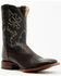 Image #1 - Cody James Men's Exotic Ostrich Western Boots - Broad Square Toe, Chocolate, hi-res