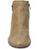 Image #4 - Smoky Mountain Women's Emily Distressed Western Booties - Round Toe, Brown, hi-res