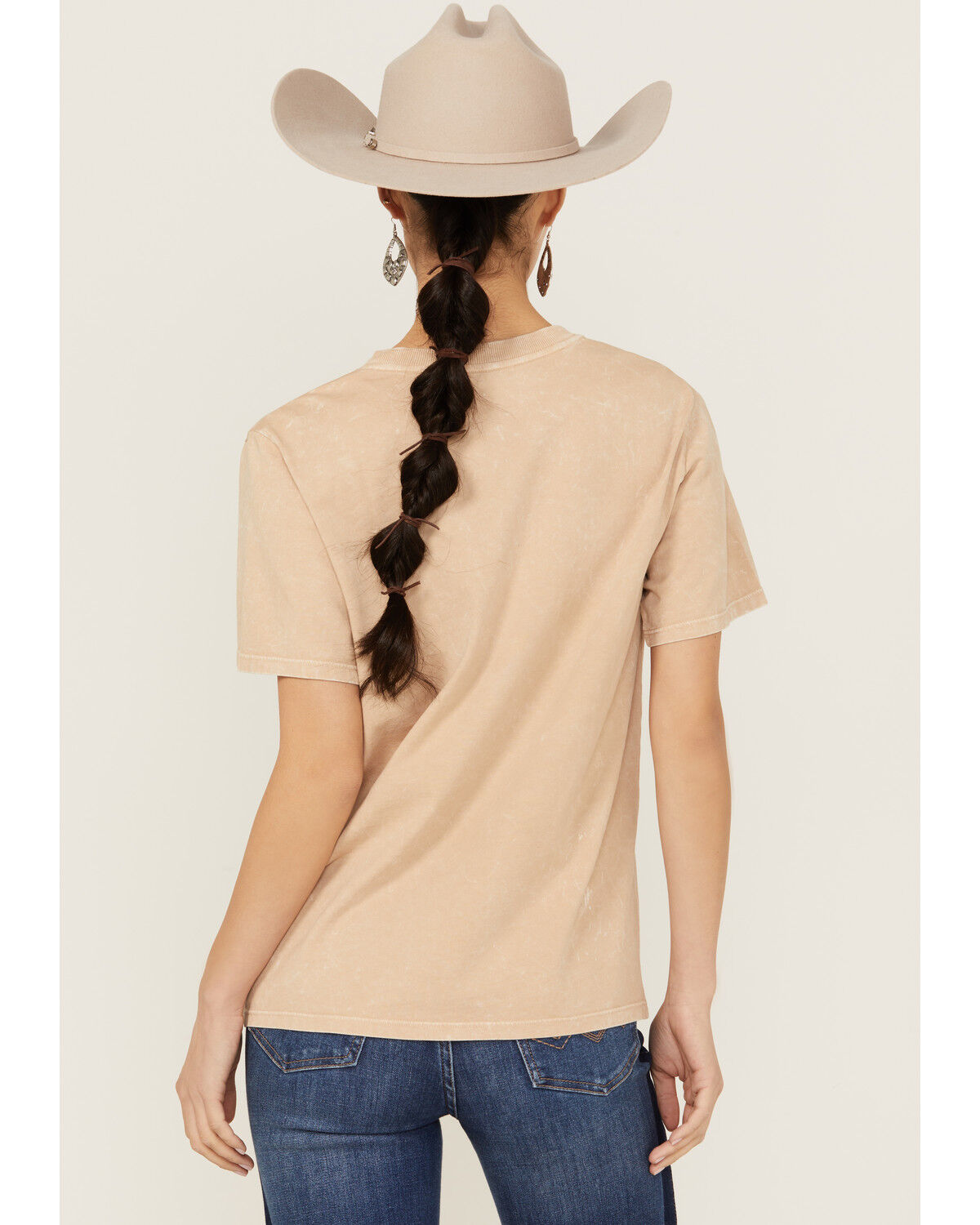 Image #3 - Idyllwind Women's Max Headstrong Short Sleeve Graphic Tee, Wheat, hi-res