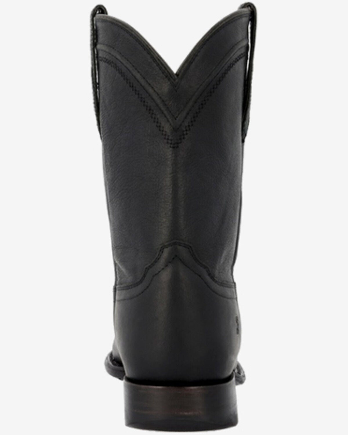 Image #5 - Durango Men's Santa Fe&trade; Roper Western Boots - Round Toe, Black, hi-res