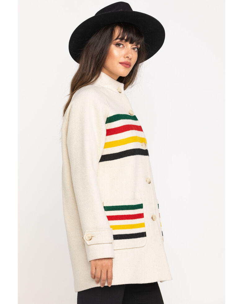 Pendleton Women S Glacier Stripe Parka Country Outfitter
