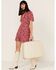 Image #1 - Band of the Free Women's Mystery To Me Short Sleeve Mini Dress, Fuscia, hi-res