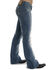 Stetson Women's 816 Fit Distresed Bootcut Jeans, Denim, hi-res