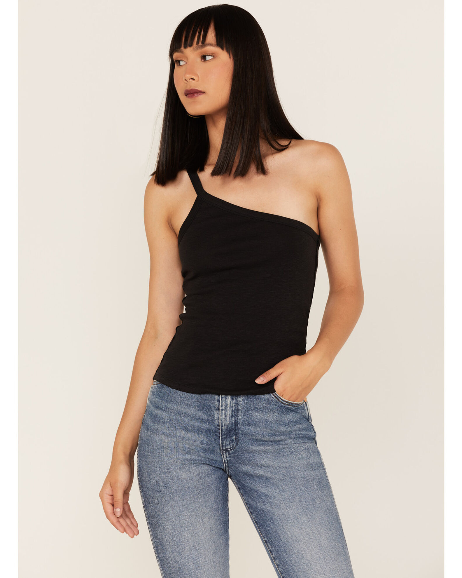 Free people new arrivals one shoulder top