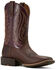 Image #1 - Ariat Men's Sport Big Country Performance Western Boots - Broad Square Toe, Brown, hi-res