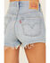 Image #4 - Levi's Women's Light Wash Micro Vibes 501 Original Shorts, Light Wash, hi-res