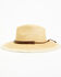 Image #3 - Peter Grimm Ltd Natural Banks Straw Western Fashion Hat, Natural, hi-res