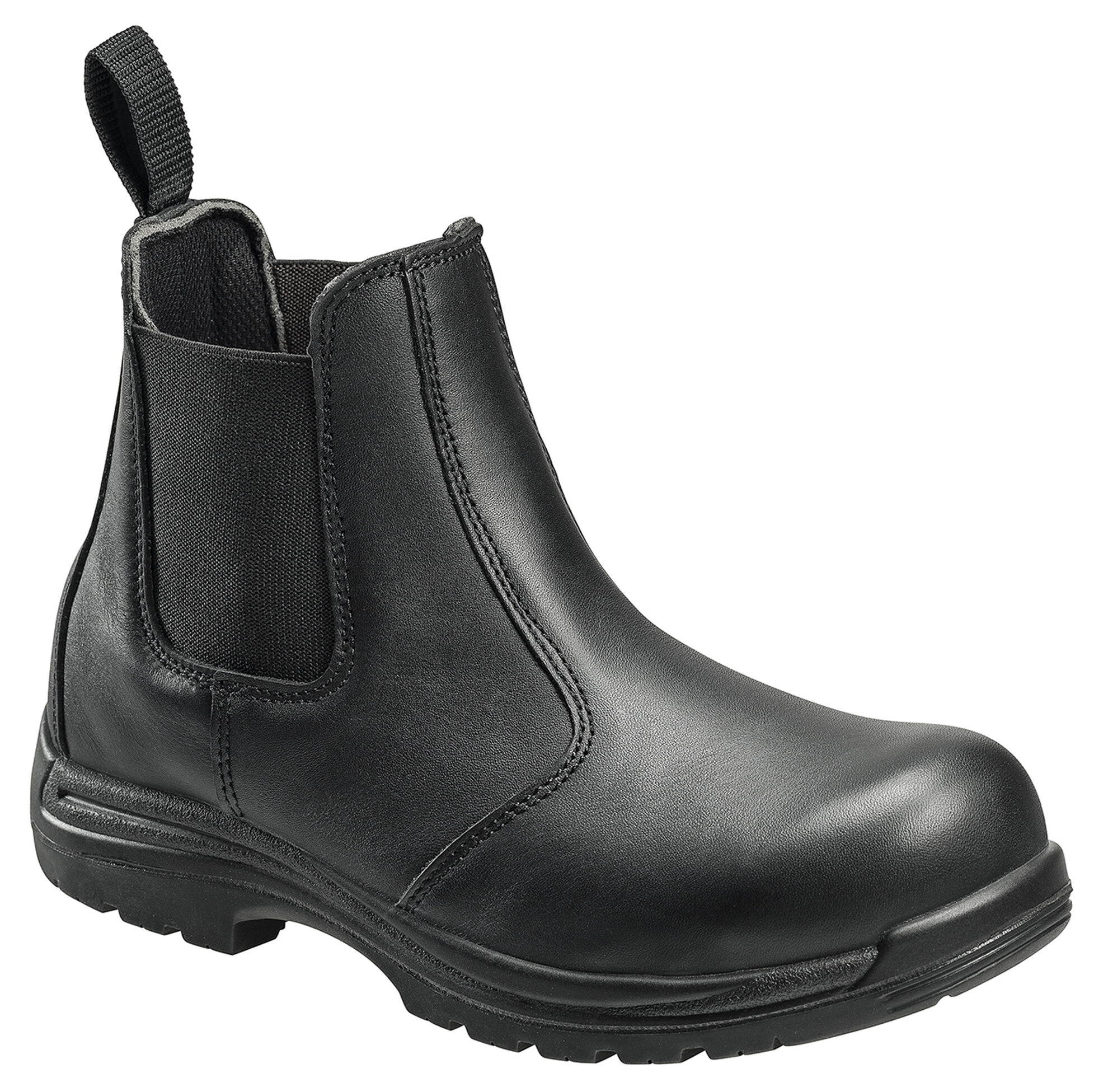 Image #1 - Avenger Men's Anti-Slip Uniform Work Boots - Composite Toe, Black, hi-res