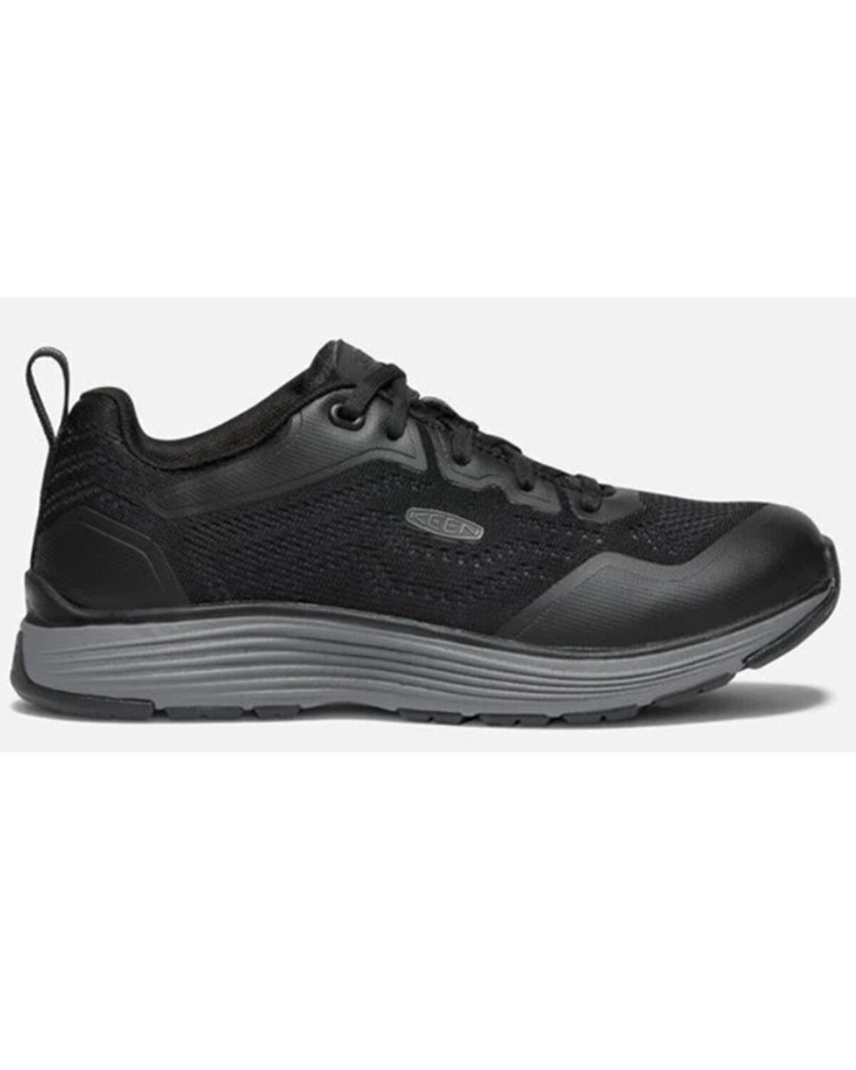 Image #2 - Keen Women's Sparta II ESD Soft Toe Lace-Up Work Sneaker, Black, hi-res