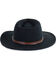 Image #3 - Cody James Men's Durango Crushable Felt Western Fashion Hat, Black, hi-res