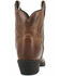 Image #5 - Laredo Women's Brown Shortie Western Booties - Round Toe, Brown, hi-res