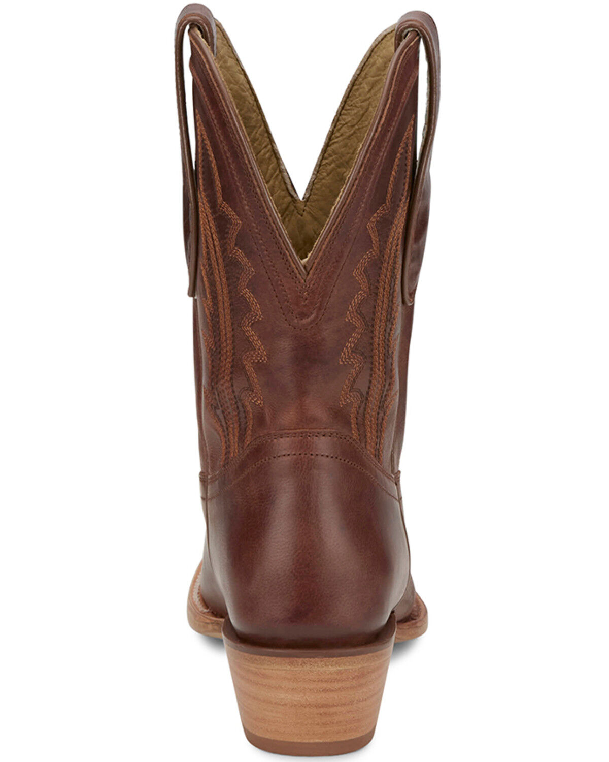 Image #5 - Tony Lama Women's Areli Western Booties - Snip Toe, Cognac, hi-res