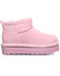 Image #2 - Bearpaw Girls' Retro Shorty Casual Boots, Pink, hi-res
