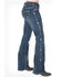 Cowgirl Tuff Women's Straight Shooter Medium Wash Bootcut Jeans , Blue, hi-res