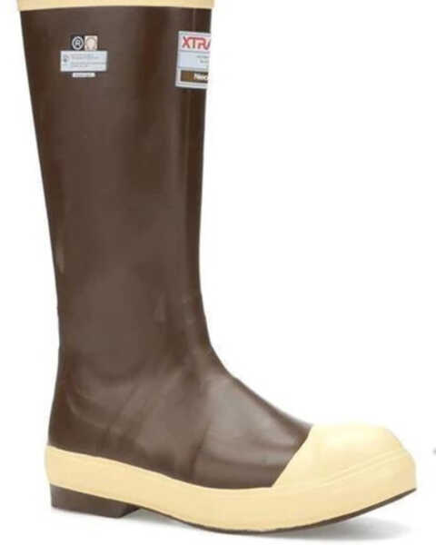Image #1 - Xtratuf Men's 15" Legacy Boots - Steel Toe , Brown, hi-res