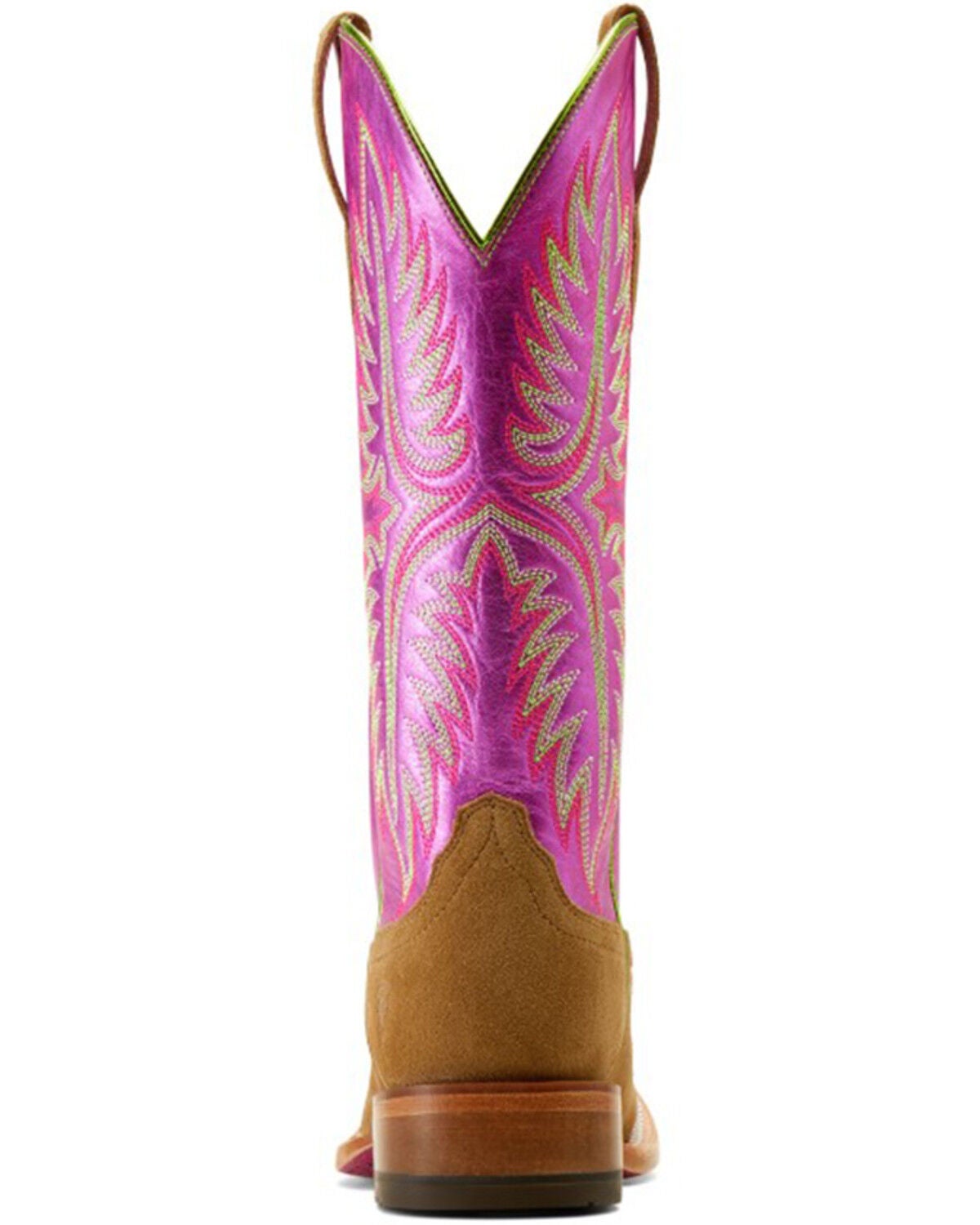 Image #3 - Ariat Women's Frontier Calamity Jane Western Boots - Broad Square Toe, Brown, hi-res