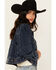 Image #2 - Miss Me Women's Dark Wash Denim Jacket, Dark Wash, hi-res