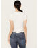 Image #4 - Free People Women's Call Me Baby Short Sleeve Tee, Ivory, hi-res