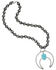 Montana Silversmiths Women's Teardrop Crescent Silver Necklace, No Color, hi-res