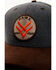 Image #2 - Hawx Men's Two-Tone Circle Patch Ball Cap, Dark Grey, hi-res