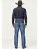 Image #3 - Cinch Men's White Label Medium Stonewash Straight Denim Jeans, Indigo, hi-res
