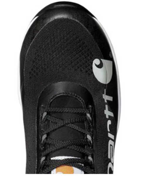 Image #6 - Carhartt Men's Force Work Shoes - Nano Composite Toe, Black/white, hi-res