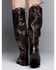 Bed Stu Women's Dark Brown Manchester Tall Boots - Round Toe , Dark Brown, hi-res