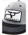 Image #2 - RopeSmart Men's Steerhead Patch Mesh-Back Trucker Cap, Grey, hi-res