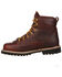 Georgia Boot Men's 6" Waterproof Lace-To-Toe Work Boots -  Soft Toe, Brown, hi-res