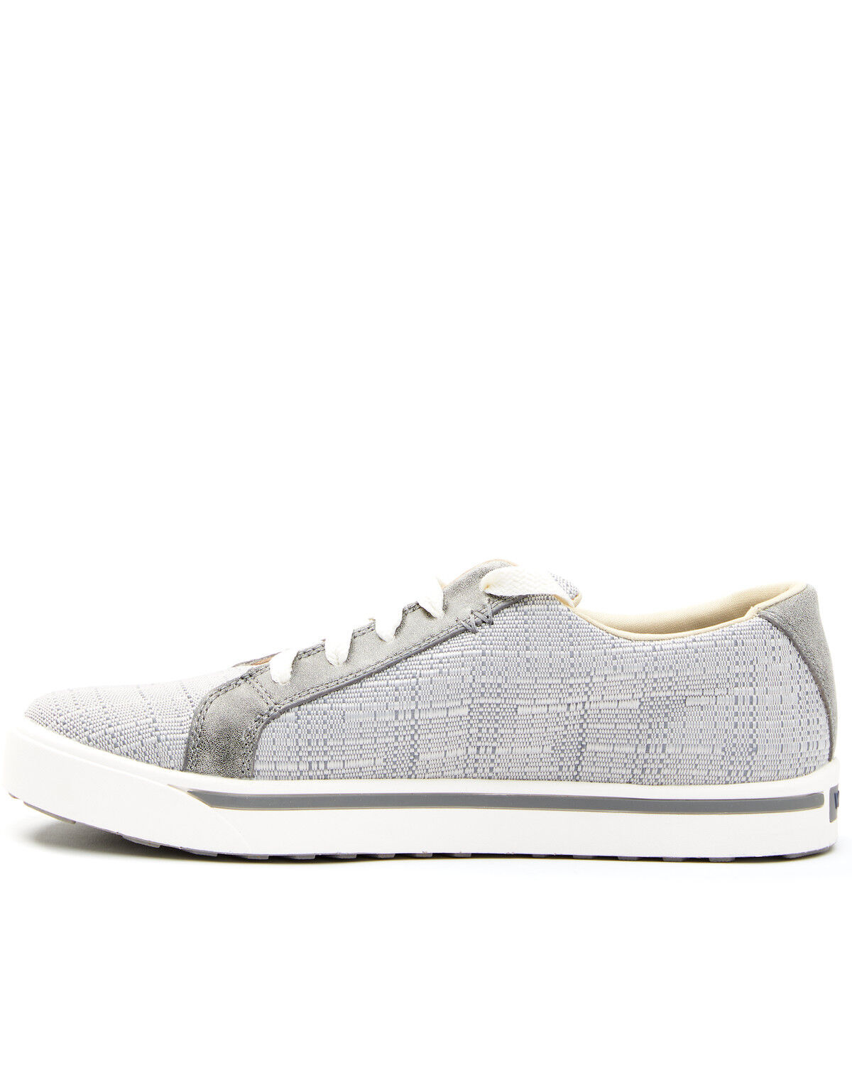 Image #3 - Wrangler Footwear Men's Classic Gray Shoes, Grey, hi-res