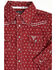 Image #2 - Cowboy Hardware Toddler Boys' Geo Print Long Sleeve Pearl Snap Western Shirt, , hi-res