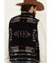 Image #5 - Cripple Creek Men's Black Navajo Blanket Wool Melton Vest , , hi-res